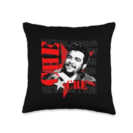 Ernesto Che Guevara Revolution Guerrilla Fighter Throw Pillow
