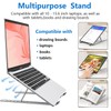 Laptop Stand, HLculture Portable Adjustable Tablet Stand, Foldable Aluminum Laptop