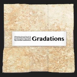 Northcott Stonehenge Gradations Fabric Strips - 10 Inch Squares Fabric Layer Cakes for Quilting - Copper