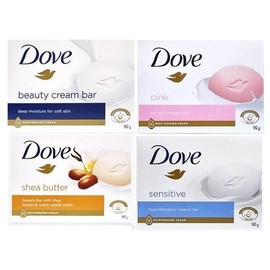Dove Beauty Bar Soap 90g Pack of 8
