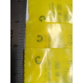 HITACHI 872-971 RETAINING RING FOR D3 SHAFT NV-50A1 LOT OF 4 (NEW)