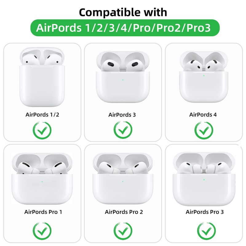 MOLOVA for Earbuds Carrying Case, Small Oval Storage Cases, Tech