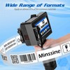 Minssine Handheld Inkjet Printer Gun MS-Z10 with 42ml Quick-Drying Ink