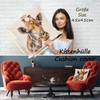 ANRO Cushion Cover Decorative Cushion Sofa Cushion Cover Tapestry Giraffe