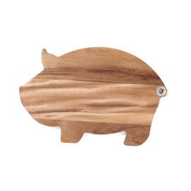 Ironwood Gourmet Pig Shaped Serving Board, Acacia Wood