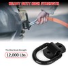 AUTOBOTS 1/2" Heavy Duty Bolt-On Forged D Ring, 12000Lbs Break