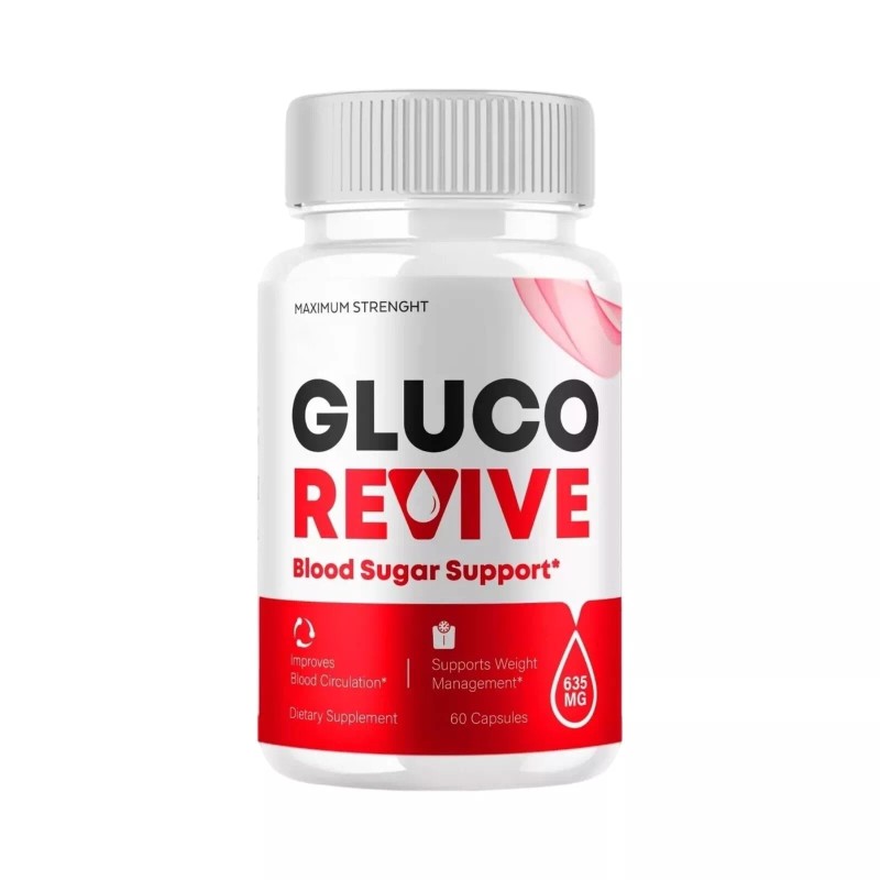 Gluco Revive Blood Support Supplement GlucoRevive Pills - 60 Capsules