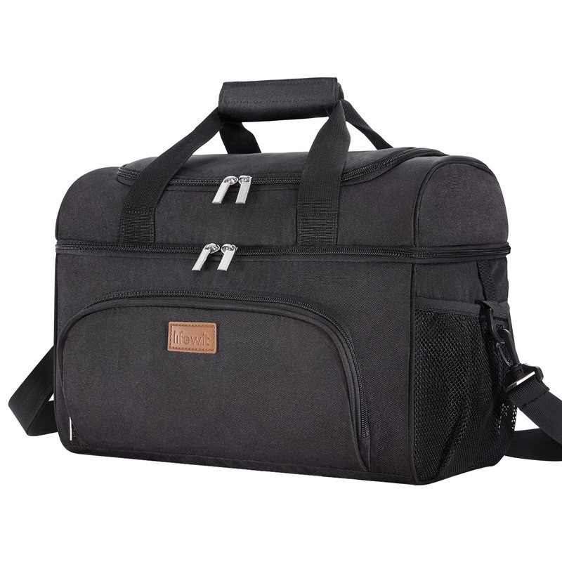 Lifewit Insulated Cooler Bag, 32 Can Large Leakproof Beach Cooler,