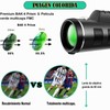 40X60 Monocular Telescope Waterproof HD Night Vision Magnifier Phone Camera