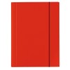 Veloflex A4 Folder/Binder Laminated Light red