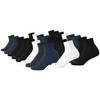 AND1 Men's Socks - Athletic Cushion Quarter Cut Socks (24