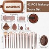 42 Piezas Set de Brochas de Maquillaje Profesional Completo, Juego