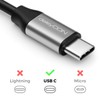 deleyCON USB-C to 3.5 mm Audio Aluminium Adapter - DAC