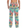 ZZKKO Pajamas Pants for Men Colorful Hawaii Palms Men's Pajama