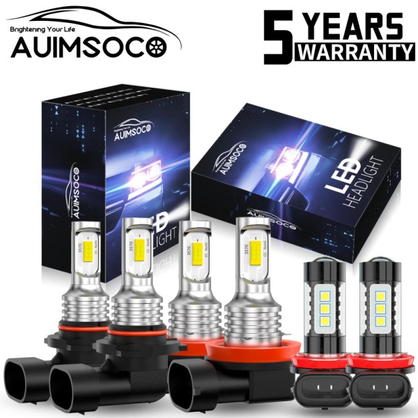 AUIMSOCO For Subaru Crosstrek 2.0L 2016-2020 2021 2022 LED Headlight