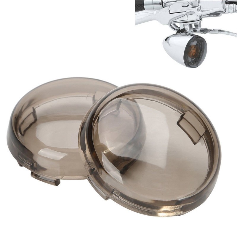 ZYTC Motorcycle Indicator Lens Kit 4pcs Smoke Lens