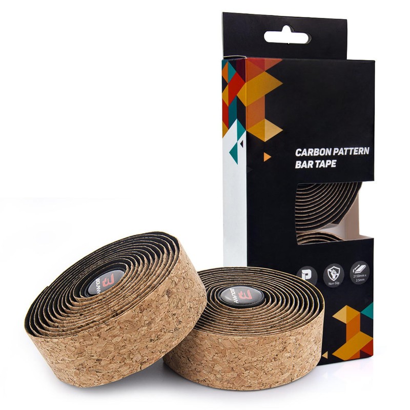 REYLNXR Road Bike Bar Tape, Bicycle Band, Wood Scrap Pattern,