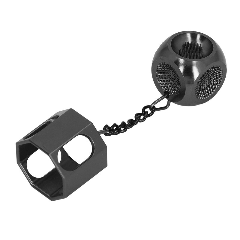 Billiard Chalk Holder Aluminum Alloy Portable Magnetic Pool Cue Chalk