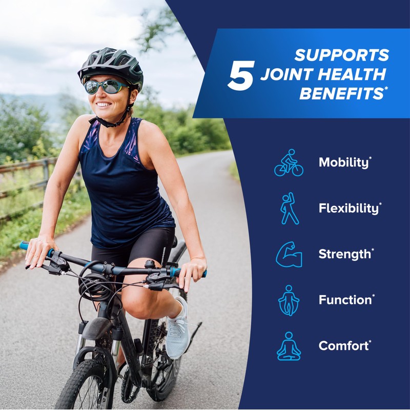 Osteo Bi-Flex Triple Strength Glucosamine Supplement with Magnesium, Improve Joint