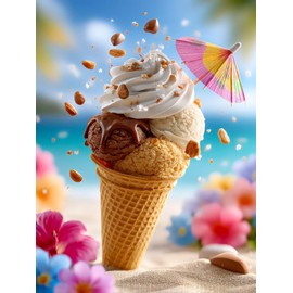 CALVENDO Puzzle Beach Pleasures | Size