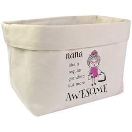 Large 'Nana' Canvas Organiser/Storage Bag (OR00033329)