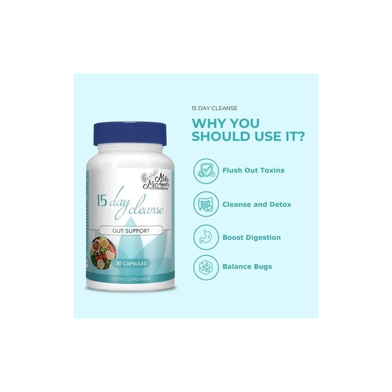 Mila Miamor Milamiamor 15 Day Cleanse Detox Intestinal