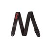 Fender Logo Guitar Strap, Stocking Stuffers, Guitar Accessories, 2in, Black