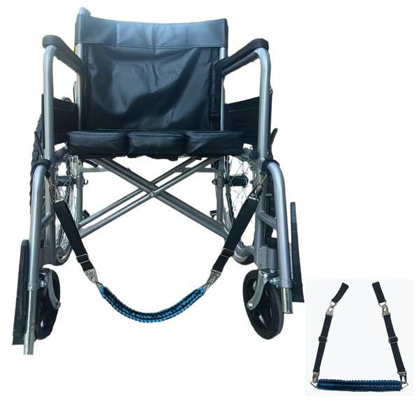 Wheelchair Wheel Walker Accessories Straps, Wheelchair Foot Sling for Footrest