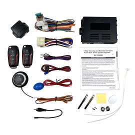 Car Ignition Switch Keyless Entry Remote Starter Engine Push Start Button Kit US