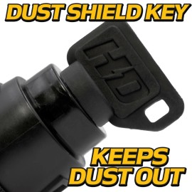 HD Switch Starter Ignition Key Switch fits Kubota K7571-62110 w/ Umbrella Key Upgrade