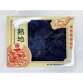 Dried Radix Rehmannia, Traditional Chinese Herb, 12 oz (340g) 熟地