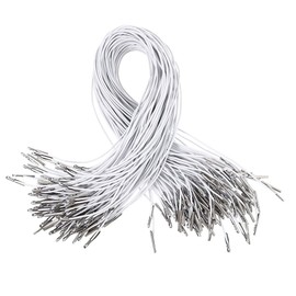 Operitacx Pack of 50 Elastic Cord Premium Elastic Ropes Multifunctional Elastic Ropes Elastic Barbed Cord Hoodie Drawstring Cords Mask Making Elastic Ropes