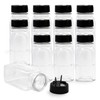 RoyalHouse RoyalHouse 6 Pack 9.5 Oz Plastic Spice Jars with