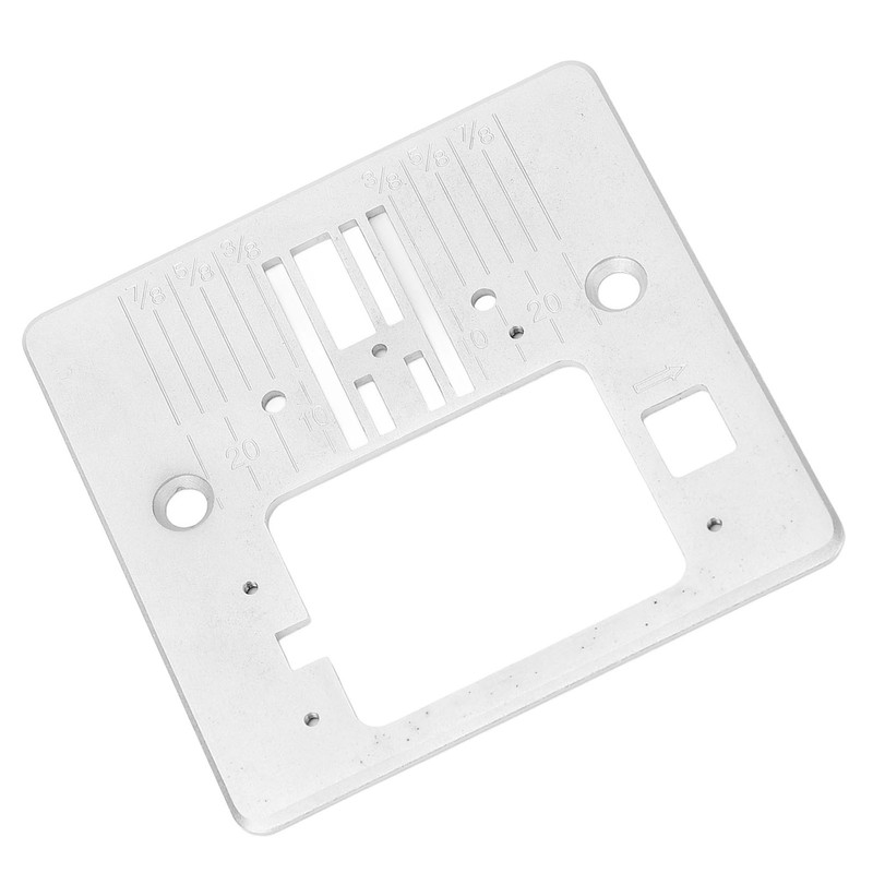 Sewing Machine Needle Plate Q235 Steel 7.8x7.7cm Straight Stitch Needle