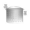 King Kooker Punched Aluminum Basket for use with 29 Qt.