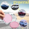 gunhunt 4-Piece Honeycomb Waterproof Fixed Tea Coaster, 2.75In PVC Anti-Slip