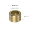 sourcing map 8pcs Sleeve (Plain) Bearings 8mm Bore x 12mm
