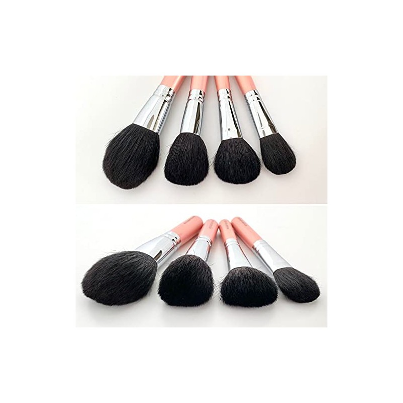 HOUKODOU P-C2 Kumano Brush Makeup Brush, Cheek Brush, Flat (Moe