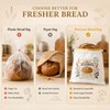 Fruzmzk Removable Beeswax Bread Bag for Homemade Sourdough, Reusable