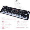 61 Key Electric Piano with Microphone 100 to 240V Electric