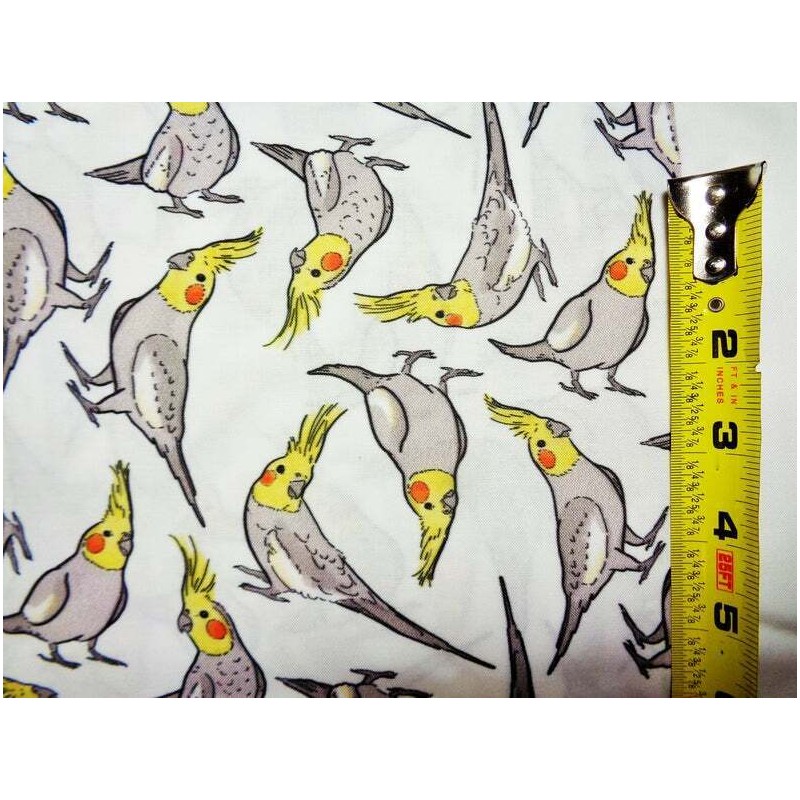 fortheBIRDS! LARGE Bird CAGE "COCKATIELS" COVER ONLY