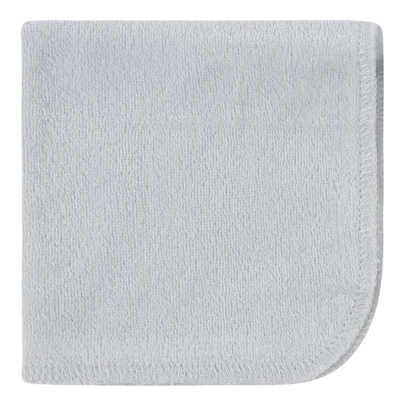 Gerber Baby 10-Pack Terry Washcloths, Bear Green, One Size