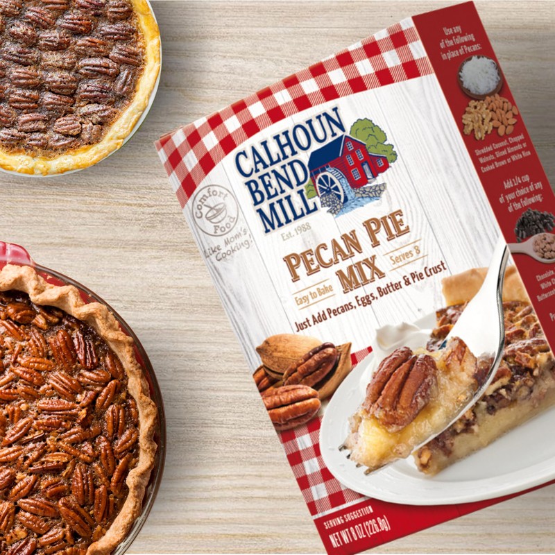 Calhoun Bend Mill Pecan Pie Mix - Sweet, Rich, Gooey