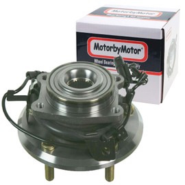MotorbyMotor 512478 Rear Left Wheel Bearing and Hub Assembly with ABS 5 Lugs fits for 2009-2018 Dodge Journey Low-Runout OE Directly Replacement Wheel Hub Assembly (All Models) Driver Side