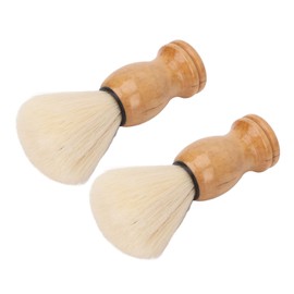 Shaving Brush, Barber Brush, Men's, Facial Cleansing, Portable, Soft, Easy to Grip, Christmas Gift, Pack of 2