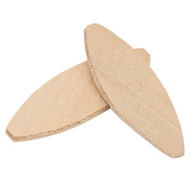 HURRISE Beechwood Joiner Biscuits, Number 0, Wood Joining Biscuits for Woodworking, Beech Wood Chips, 100 PCS