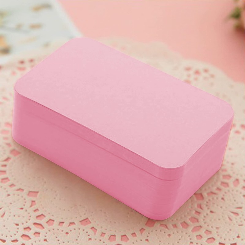 VANRA Cards Plain Business Card Size Paper, Handwriting, Info Cards,