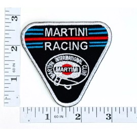 Embroidered Patch - Racing - F1 - Iron-on - Martini Racing - NEW