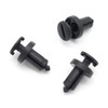 VVO Fasteners- Black Plastic Windscreen Cowl/Scuttle Panel Clips for Fiat