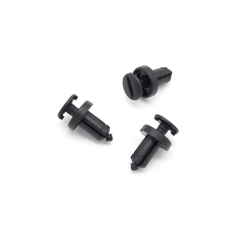 VVO Fasteners- Black Plastic Windscreen Cowl/Scuttle Panel Clips for Fiat